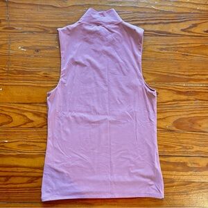White House Black Market Mauve Sleeveless Tank Top